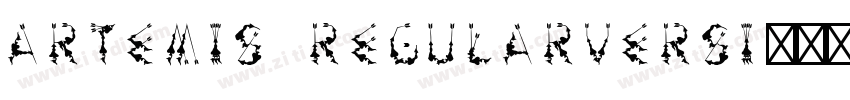 Artemis RegularVersi字体转换